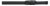 Тубус для кия "Action 1/1" (темно-коричневый/кроко, 93 см, вн.разм 88 см, карман 23 см)