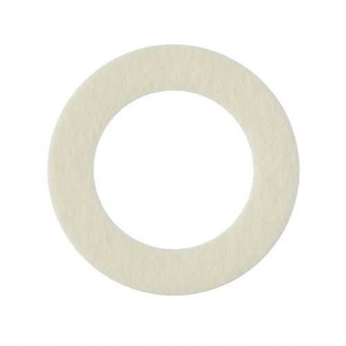Кольцо пластиковое для шафта упаковка 25 шт. (белое, 0.8мм, н/д 25мм, в/д 16мм)